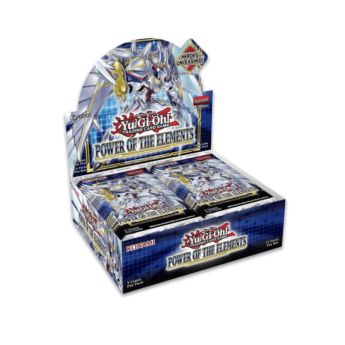 YU-GI-OH! TCG: POWER OF THE ELEMENTS - BOOSTER DISPLAY (24 paketov) 4012927946855