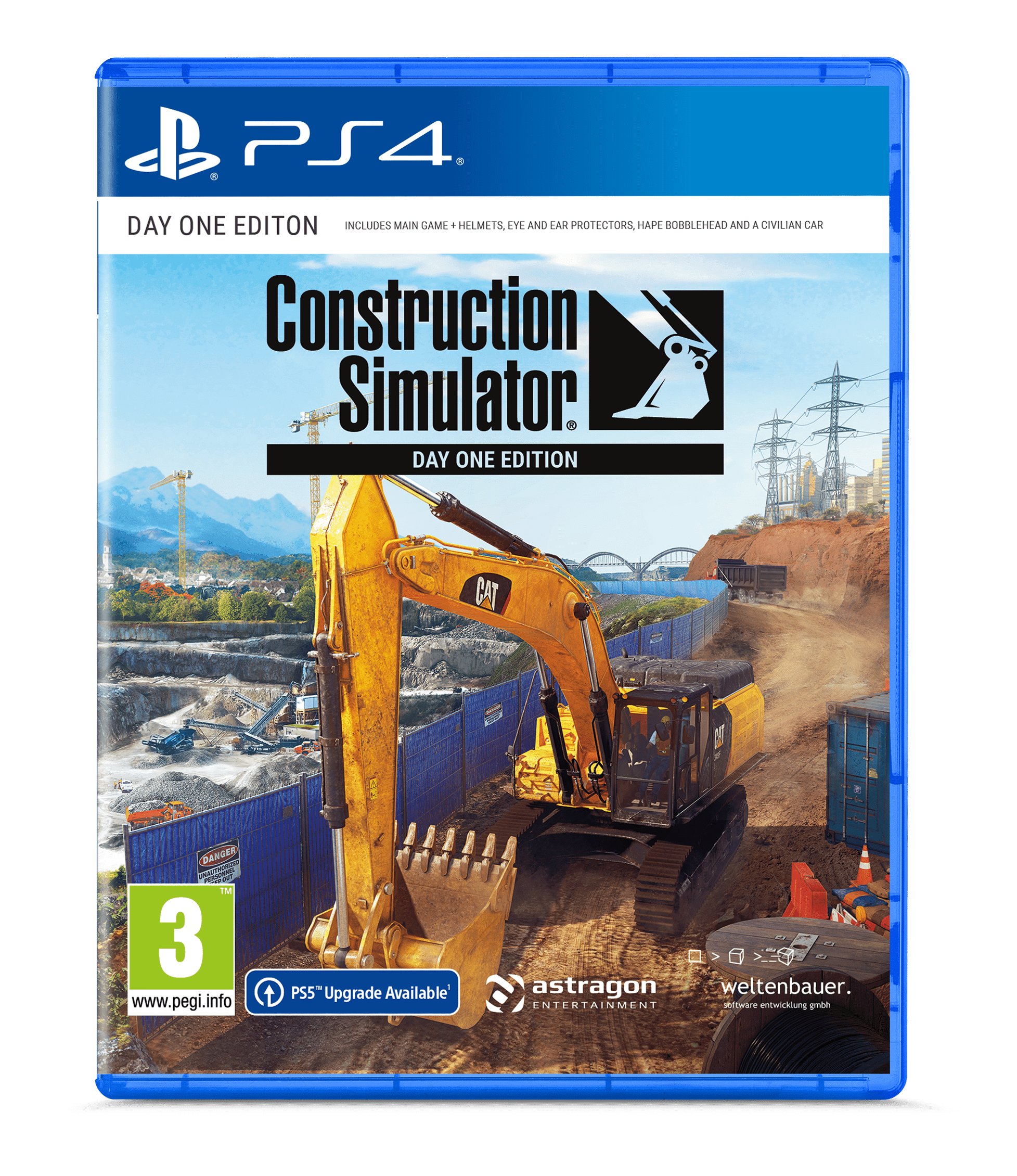 Construction Simulator - Day One Edition (Playstation 4) 4041417840724