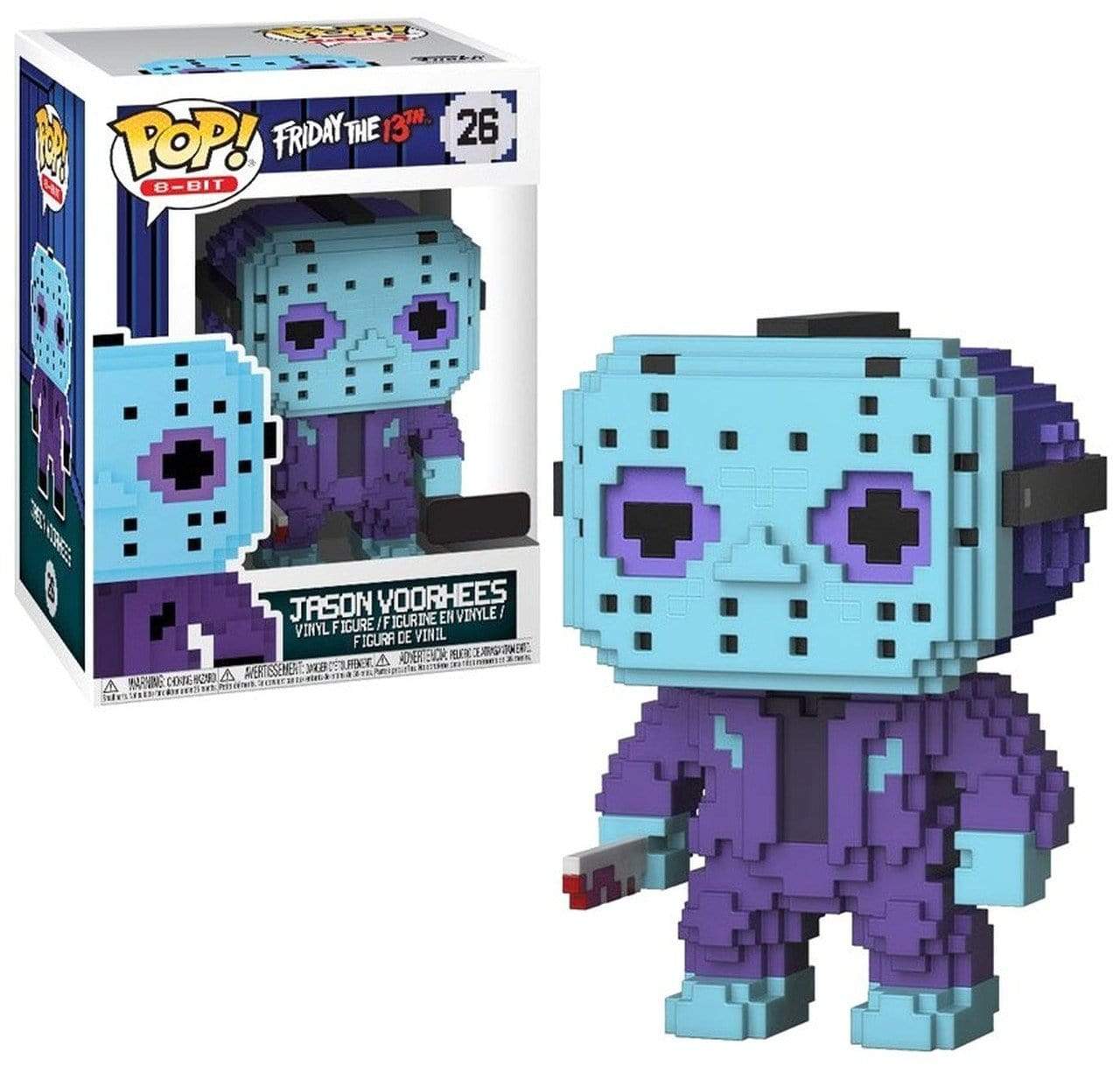 Figura FUNKO POP! VINYL: HORROR: 8-BIT JASON VOORHEES (EXC) 889698247160