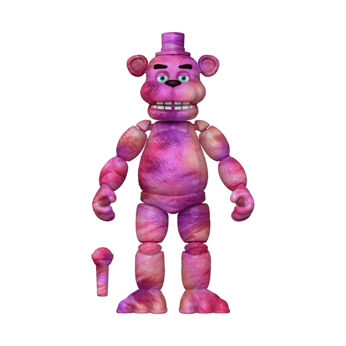 FUNKO ACTION FIGURE 5": FNAF TIEDYE- FREDDY 889698642194