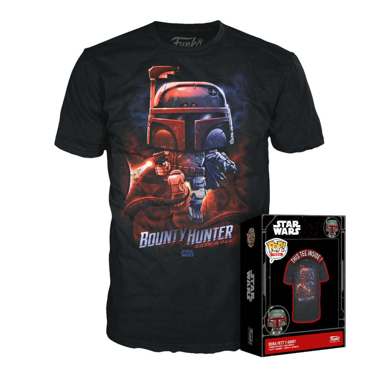 FUNKO BOXED TEE: STAR WARS - BOBA FETT 889698634069