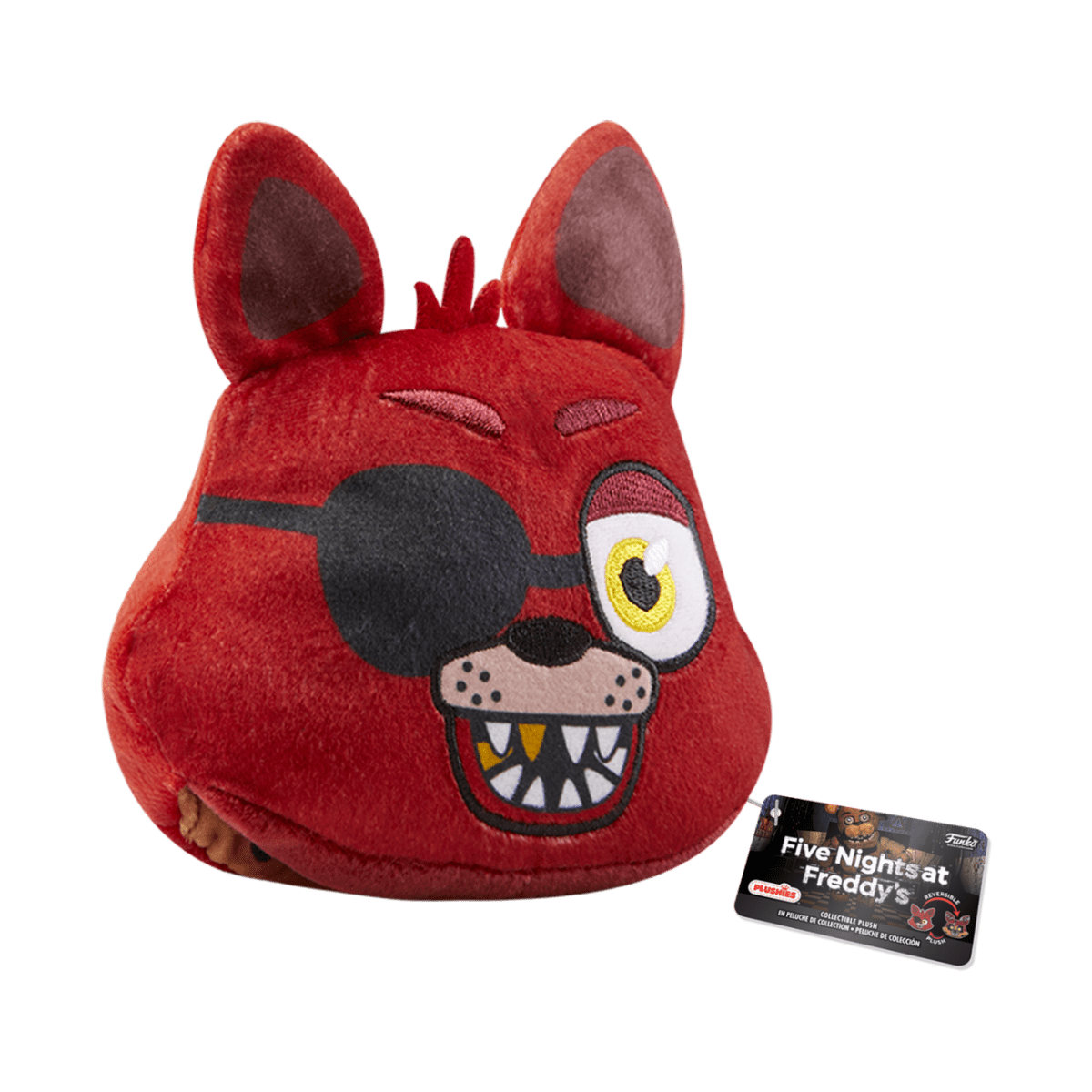 FUNKO PLUSH: FIVE NIGHTS AT FREDDYS - REVERSIBLE HEADS - 4" FOXY 889698649841