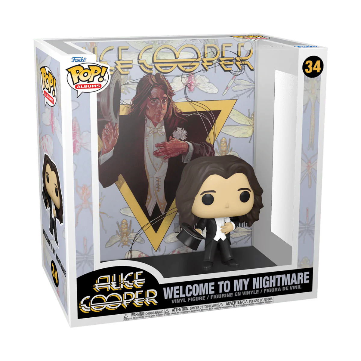 FUNKO POP ALBUMS: ALICE COOPER- WTMN 889698640381