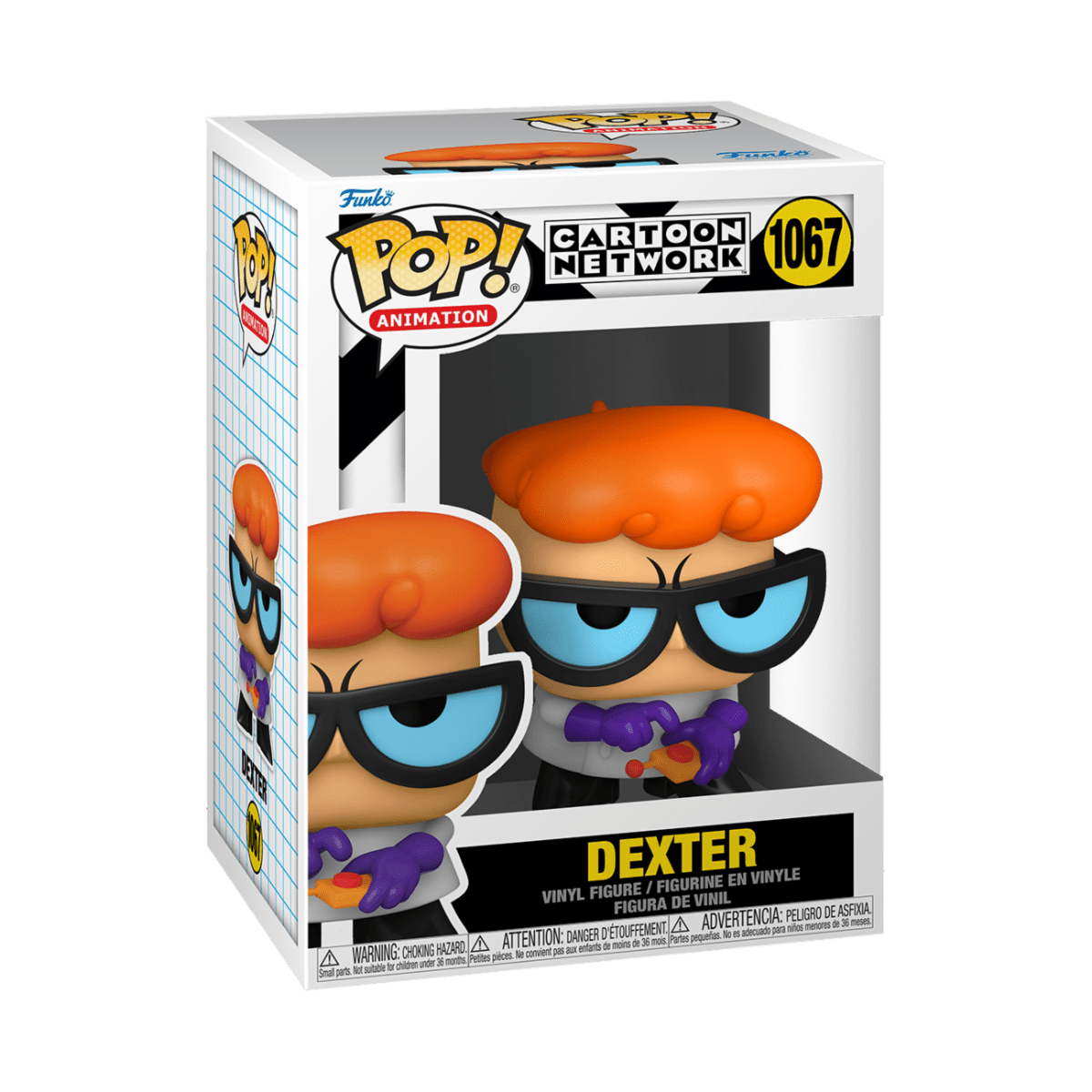 FUNKO POP ANIMATION: DEXTER'S LAB -DEXTER W/REMOTE 889698577960