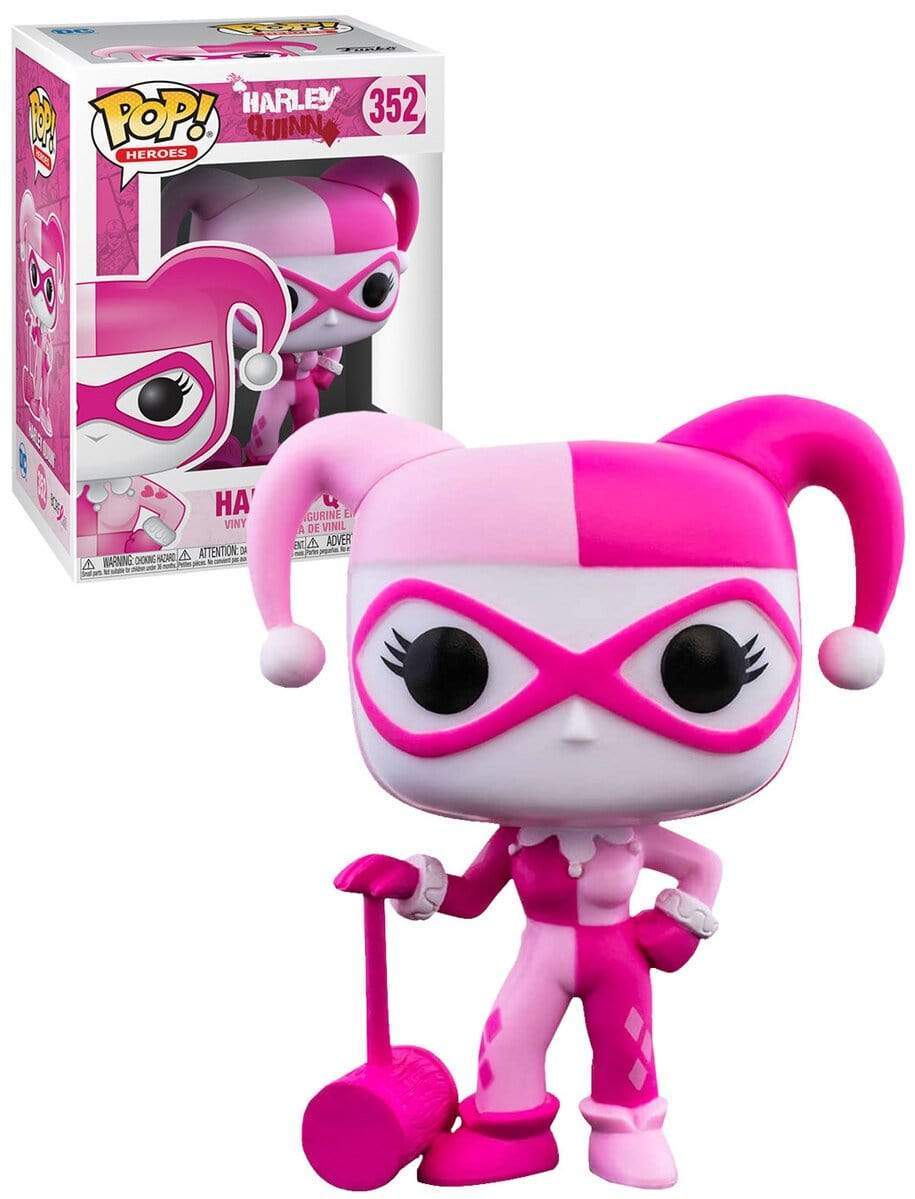 FUNKO POP BREAST CANCER AWARENESS -HARLEY QUINN 889698499910