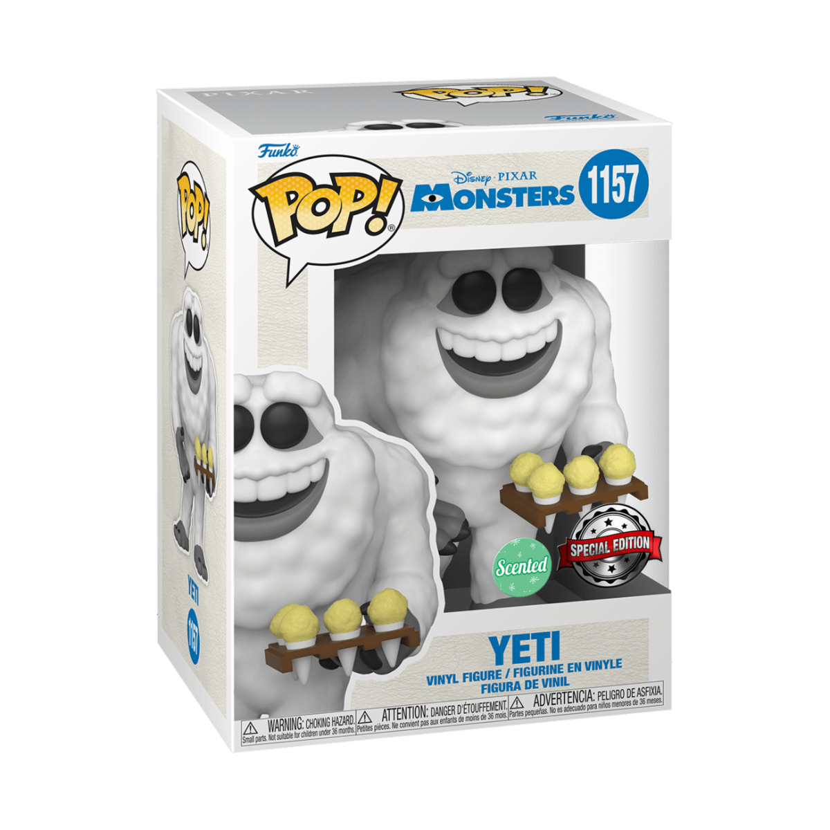 FUNKO POP DISNEY: MONSTERS INC. - YETI (EXC) 889698588478