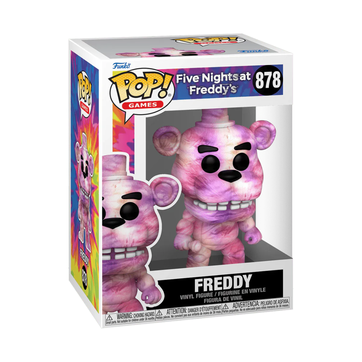 FUNKO POP GAMES: FNAF TIEDYE- FREDDY 889698642323