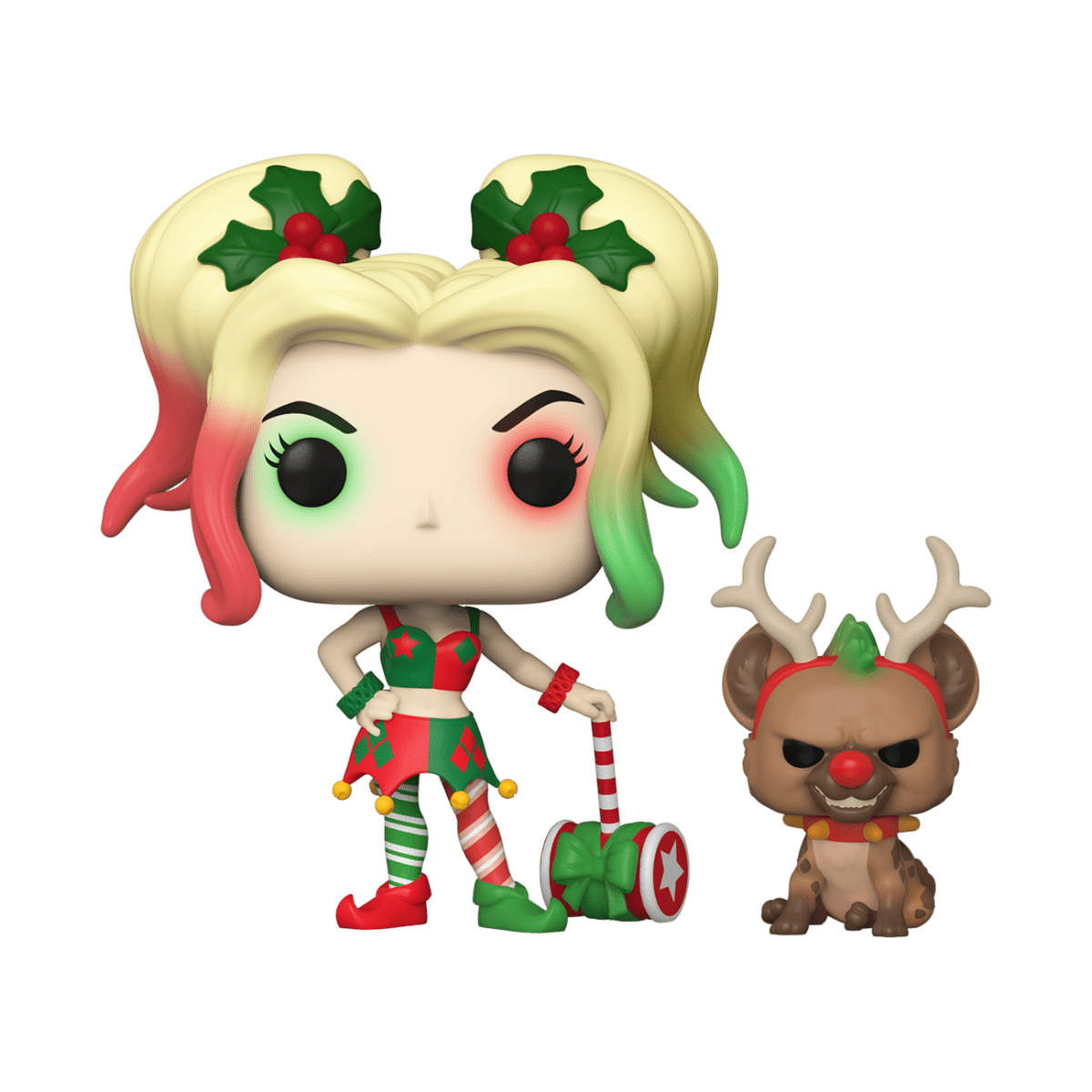 FUNKO POP HEROES: DC HOLIDAY - HARLEY QUINN W/HELPER 889698506564