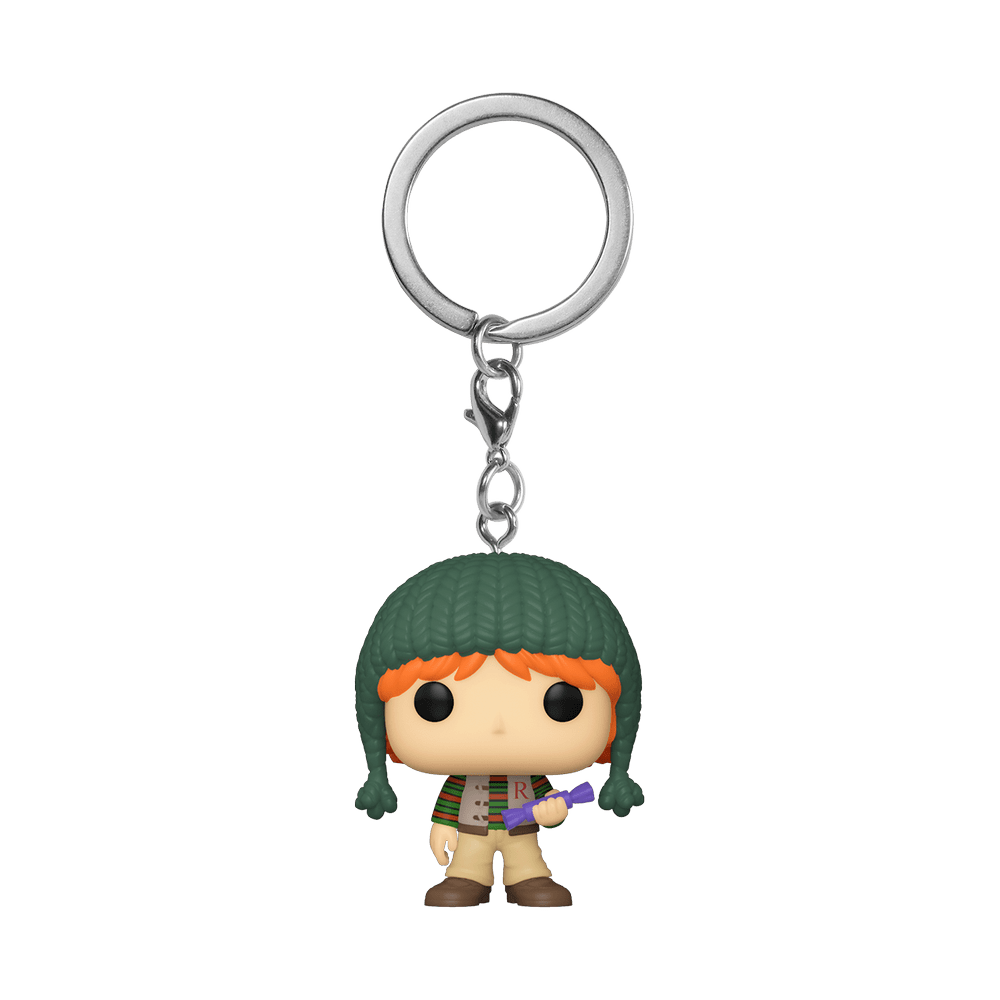 FUNKO POP KEYCHAIN: HP HOLIDAY- RON(WMT) 889698686679