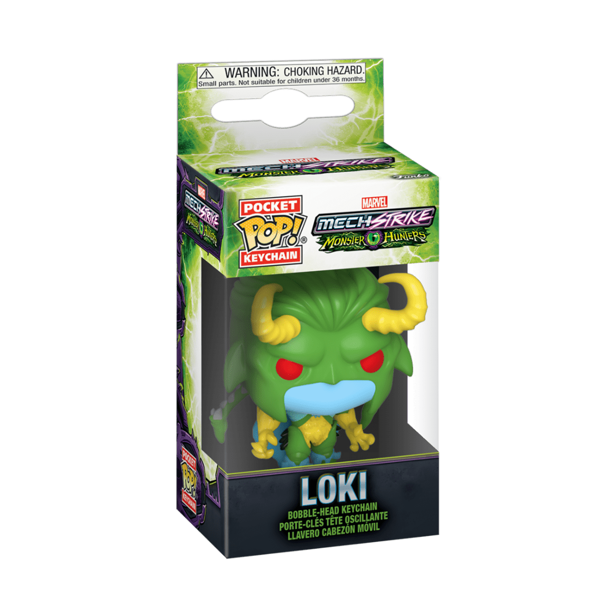 FUNKO POP KEYCHAIN: MONSTER HUNTERS- LOKI 889698615198