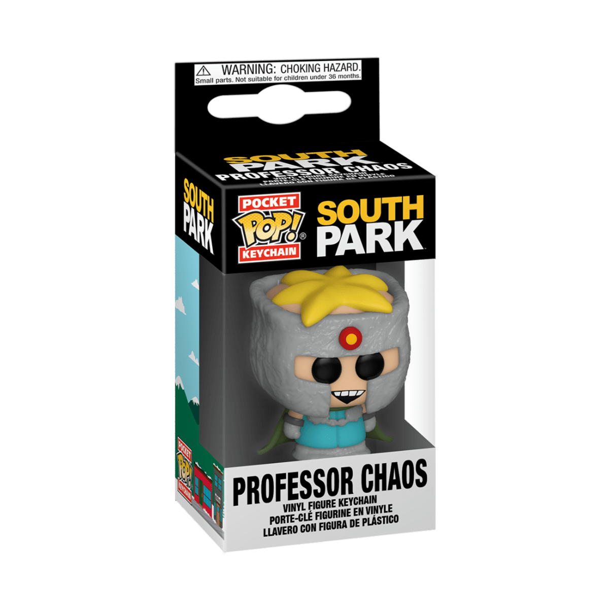 FUNKO POP KEYCHAIN: SOUTH PARK - PROFESSOR CHAOS 889698516433