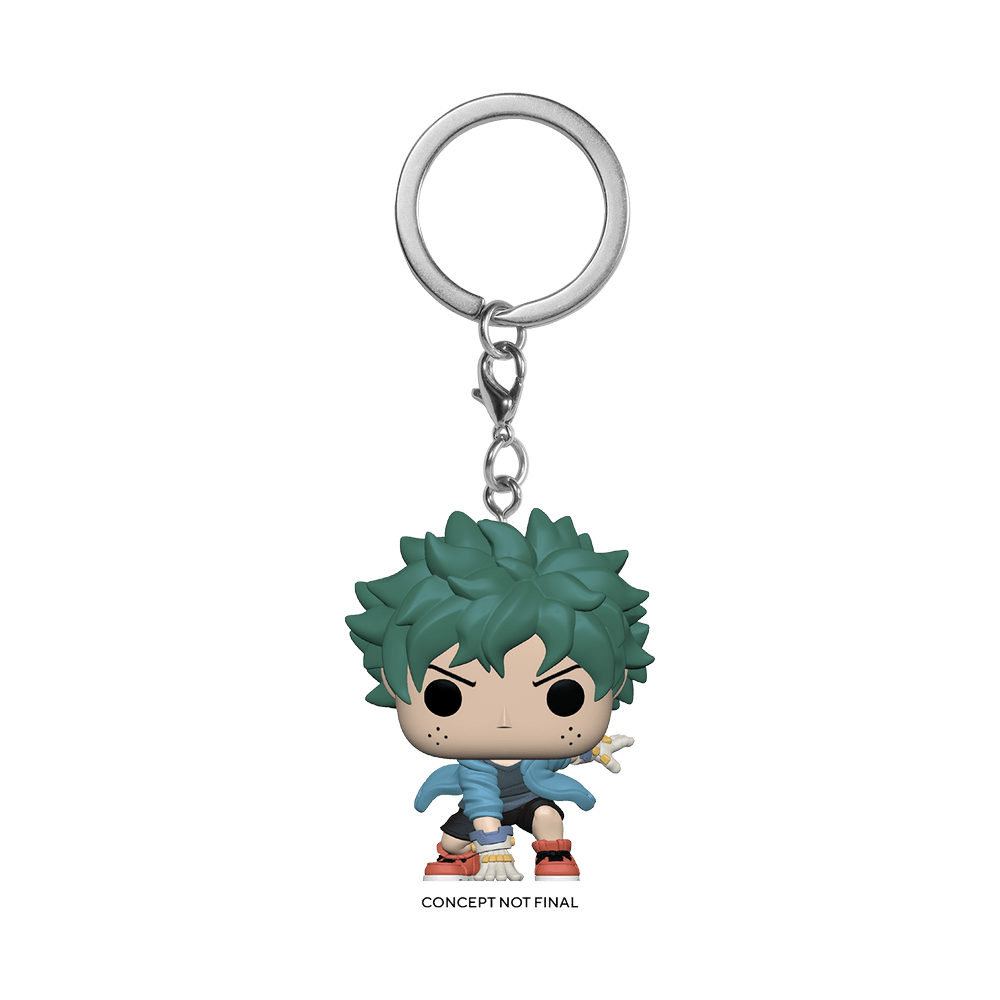 FUNKO POP KEYCHAINS: MHA- DEKU W/ GLOVES 889698580410