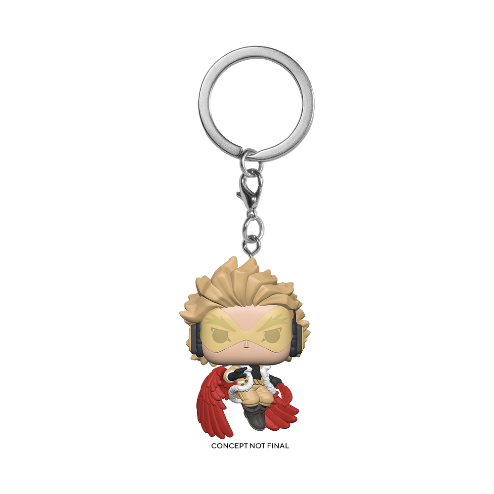 FUNKO POP KEYCHAINS: MHA- HAWKS 889698580427