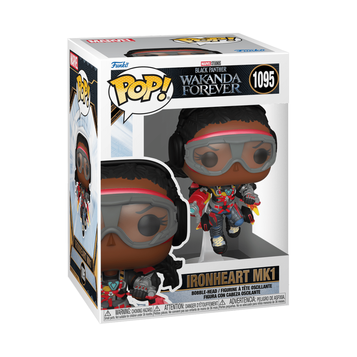 FUNKO POP MARVEL: BPWF- IRONHEART MK 1 889698639392