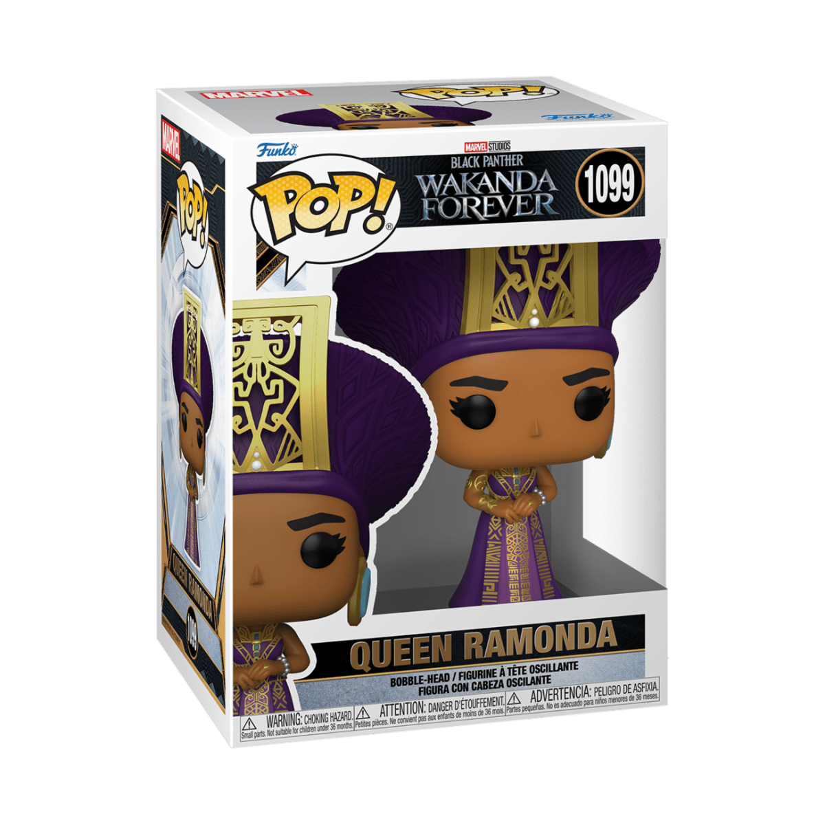 FUNKO POP MARVEL: BPWF- QUEEN RAMONDA 889698639453