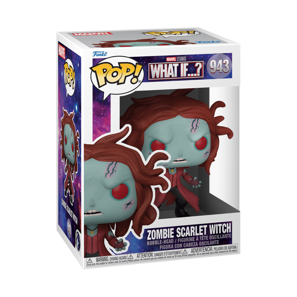 FUNKO POP MARVEL: WHAT IF - ZOMBIE SCARLET WITCH 889698573788