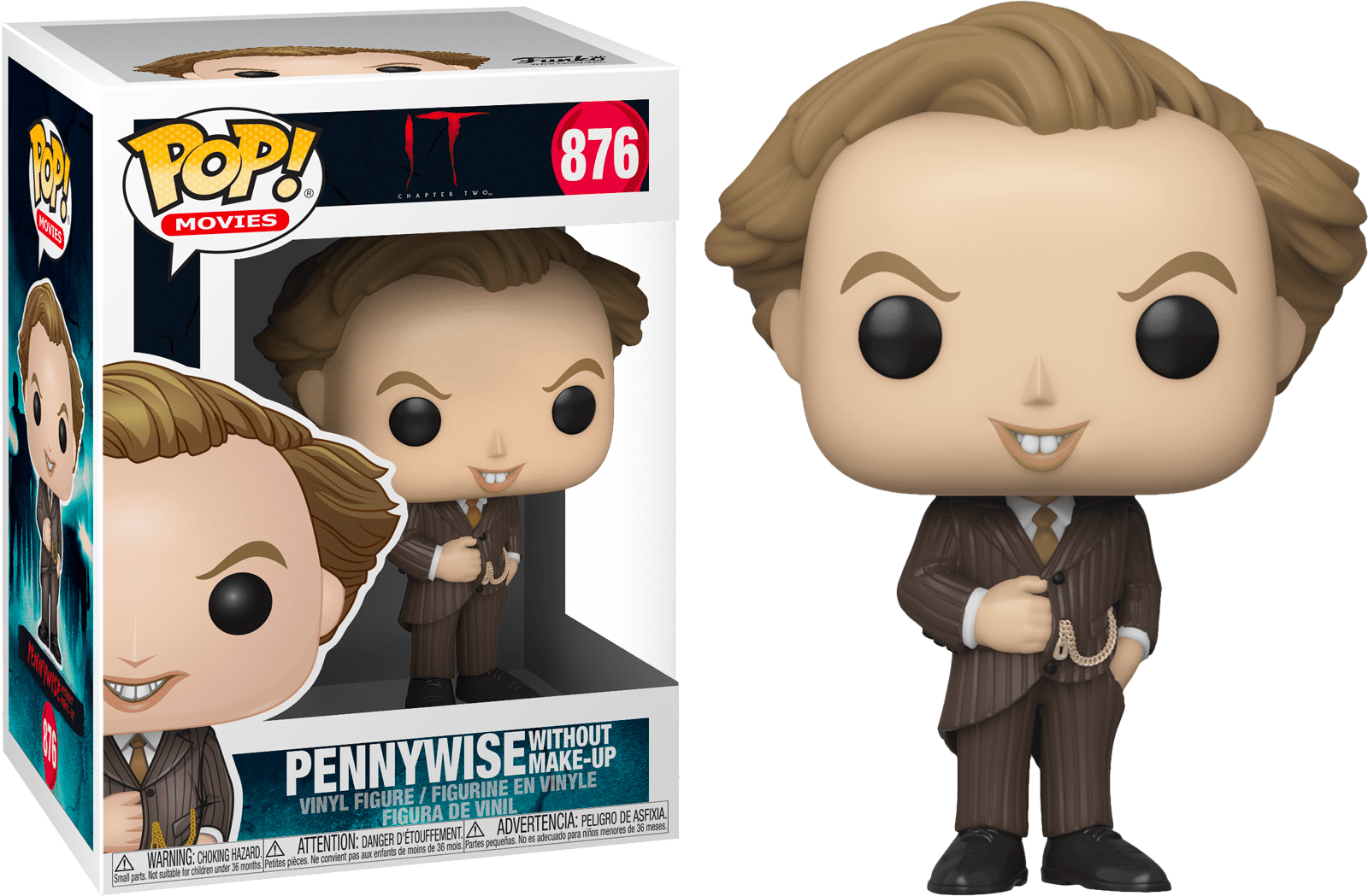 FUNKO POP MOVIES: IT 2 - PENNYWISE WITHOUT MAKE UP 889698456593