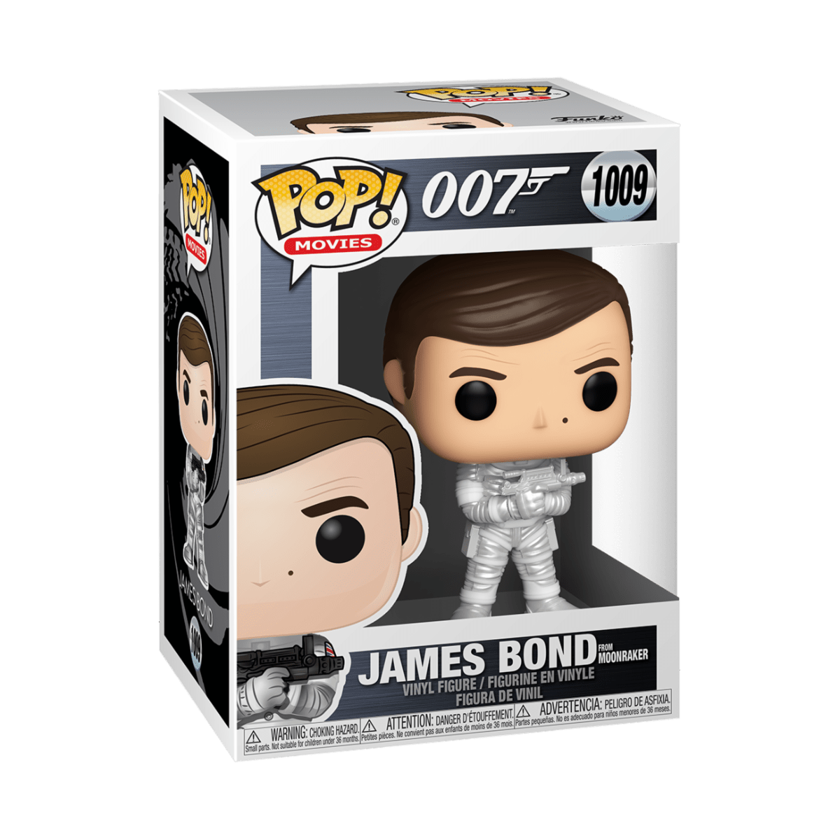 FUNKO POP MOVIES: JAMES BOND - ROGER MOORE (MOONRAKER) 889698356367