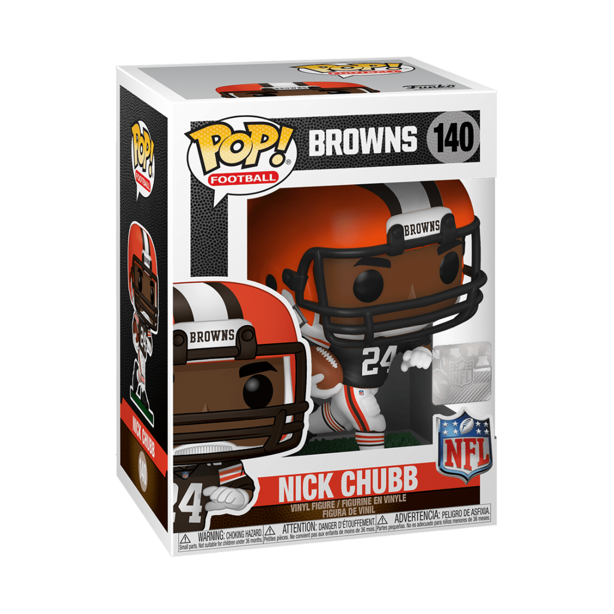 FUNKO POP NFL: CLEVELAND BROWNS - NICK CHUBB 889698500999