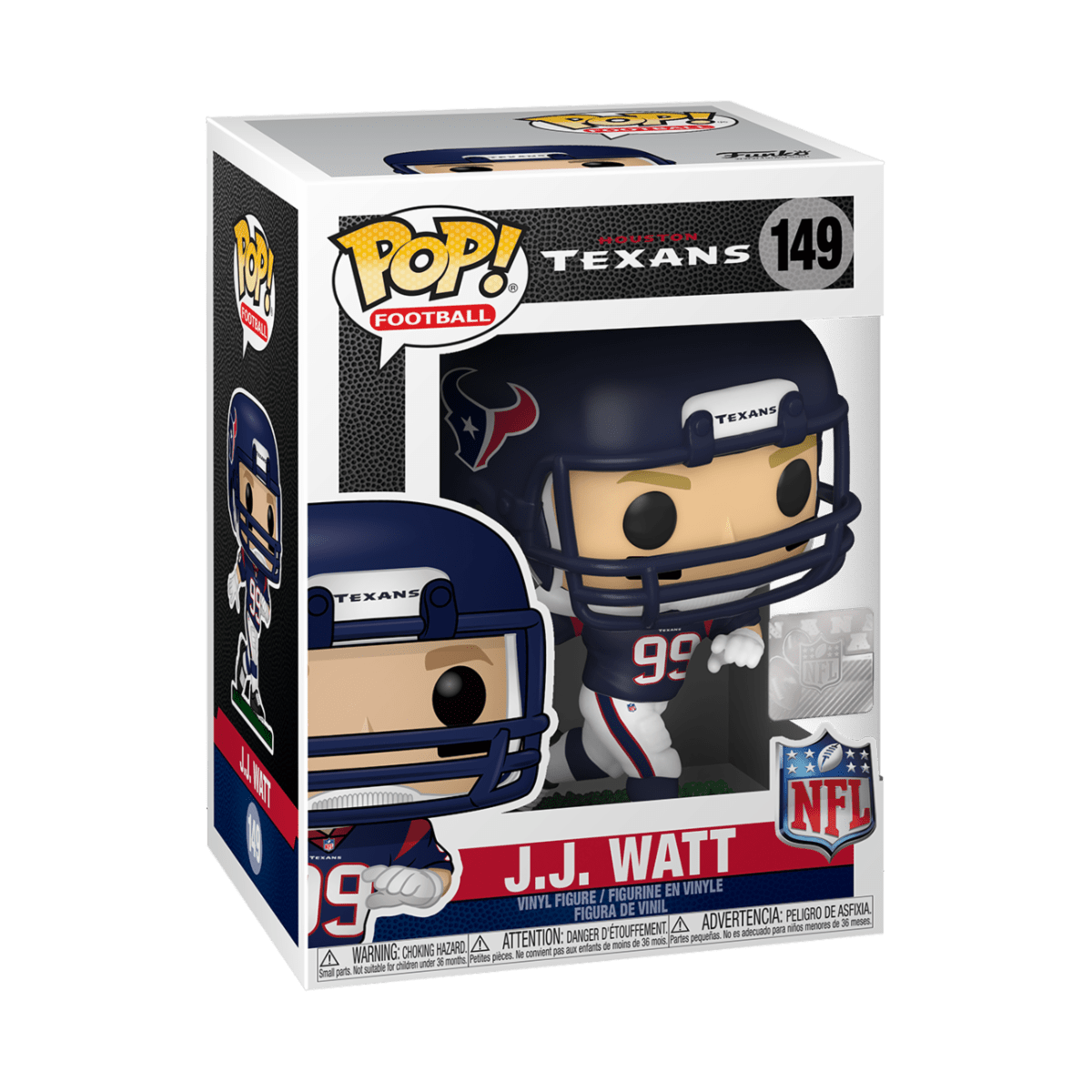 FUNKO POP NFL: HOUSTON TEXANS - JJ WATT 889698510097