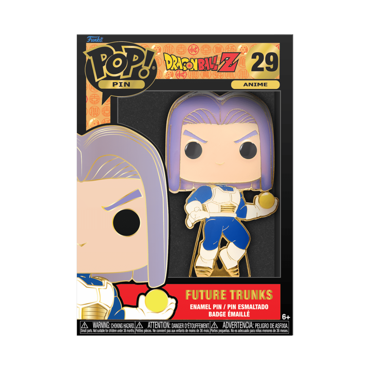 FUNKO POP! PIN ANIME: DBZ - FUTURE TRUNKS 671803417373