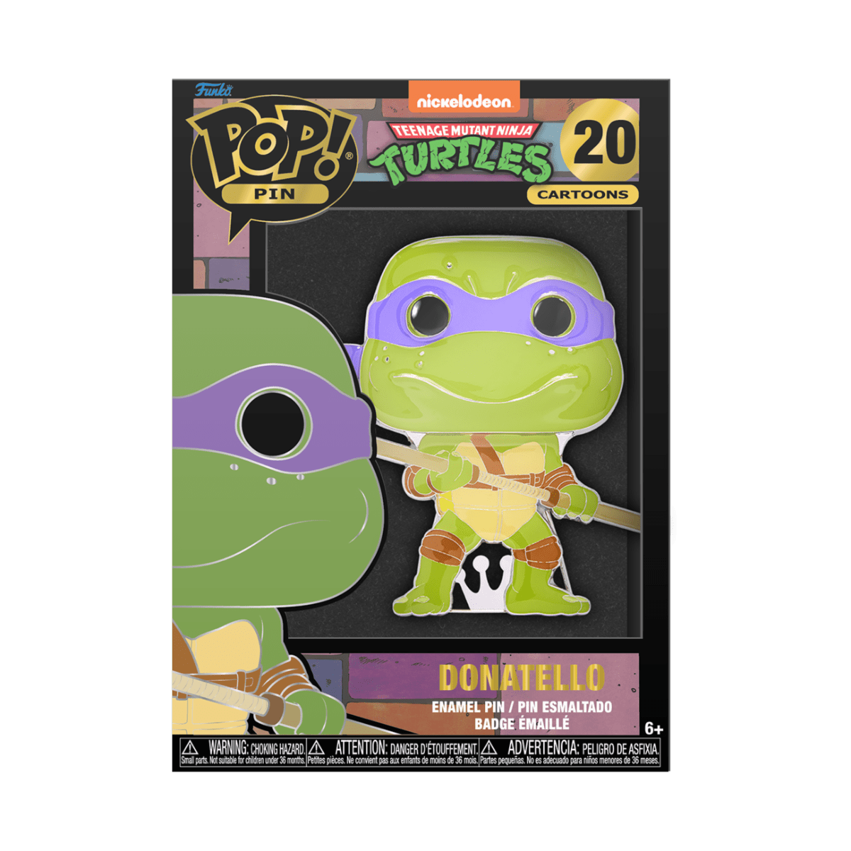 FUNKO POP! PIN TMNT: DONATELLO 671803417144