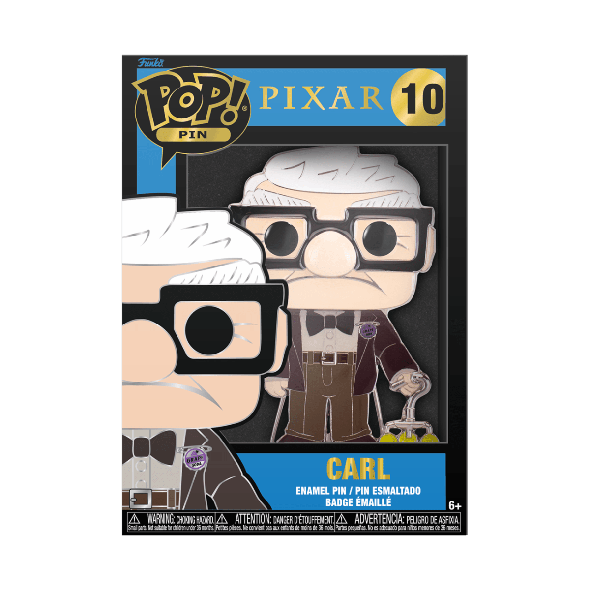 FUNKO POP PIN: UP - CARL 671803412637