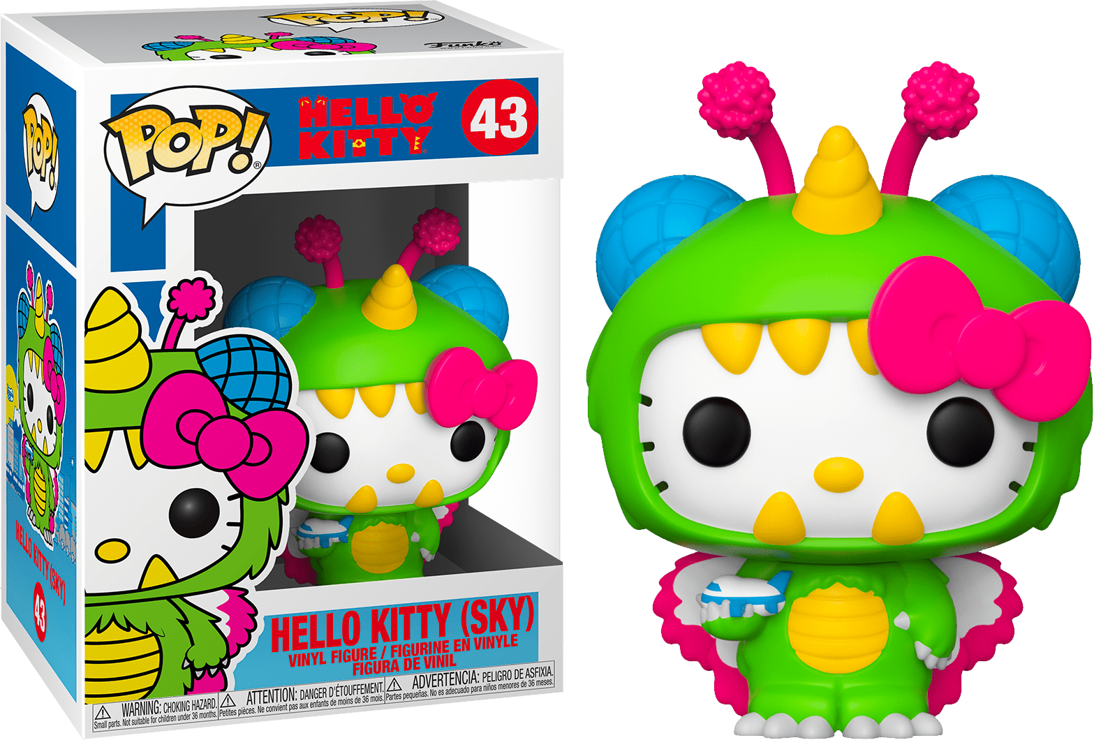 FUNKO POP SANRIO: HELLO KITTY / KAIJU - SKY KAIJU 889698498357