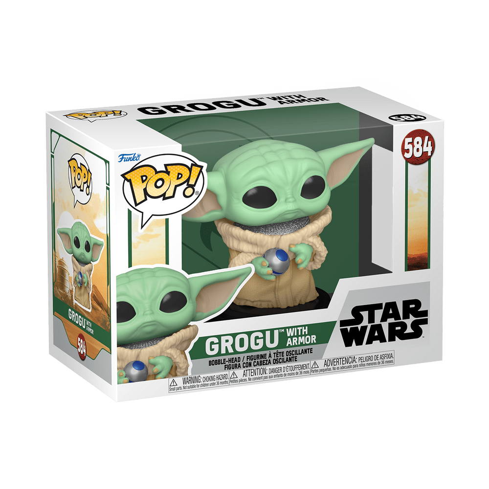 FUNKO POP STAR WARS: BOBF- GROGU W/ARMOR 889698686501