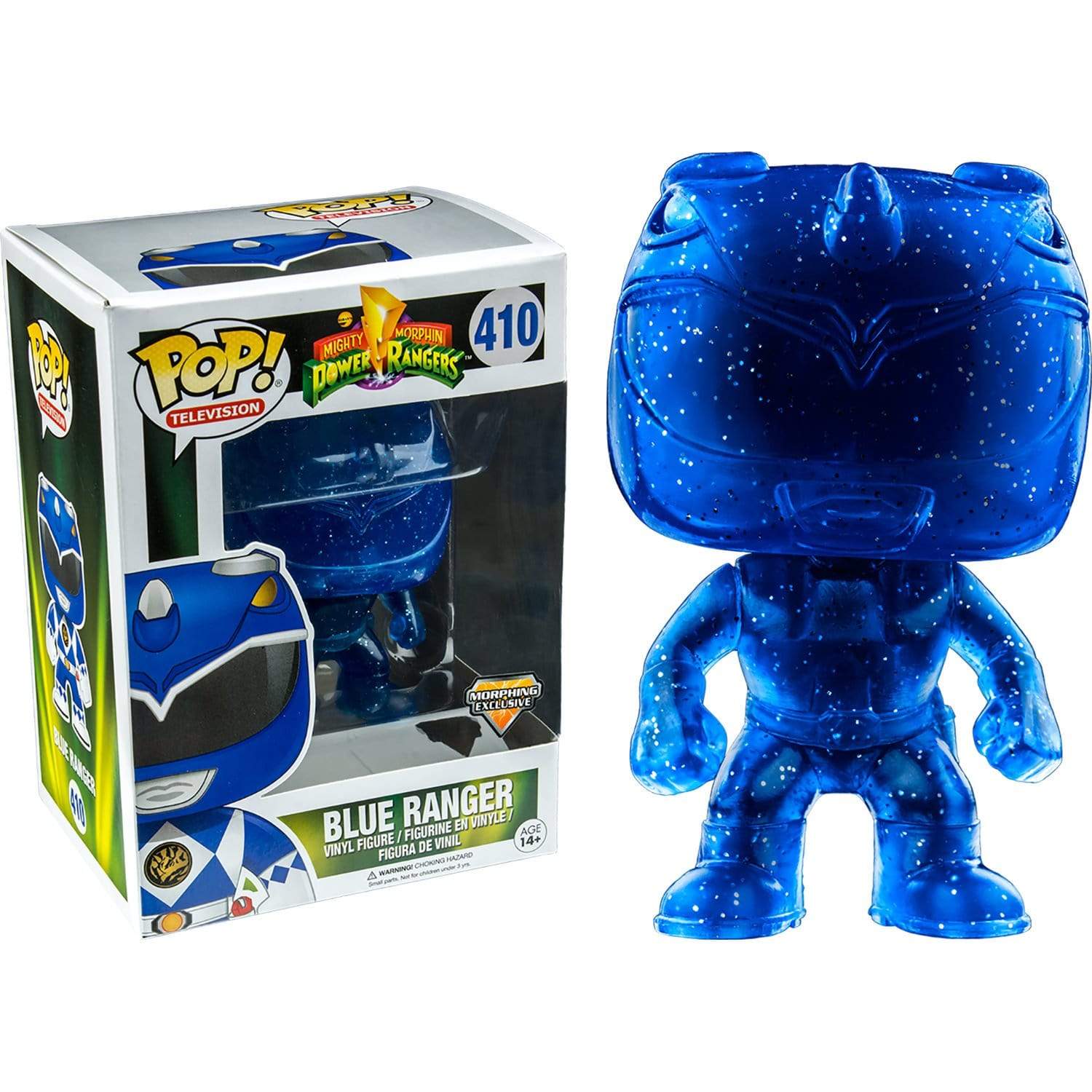 FUNKO POP! TELEVISION: POWER RANGERS - BLUE RANGER (TELEPORTING) 889698126274