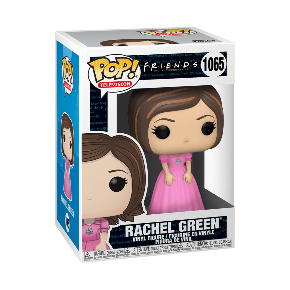 FUNKO POP TV: FRIENDS - RACHEL IN PINK DRESS 889698419512
