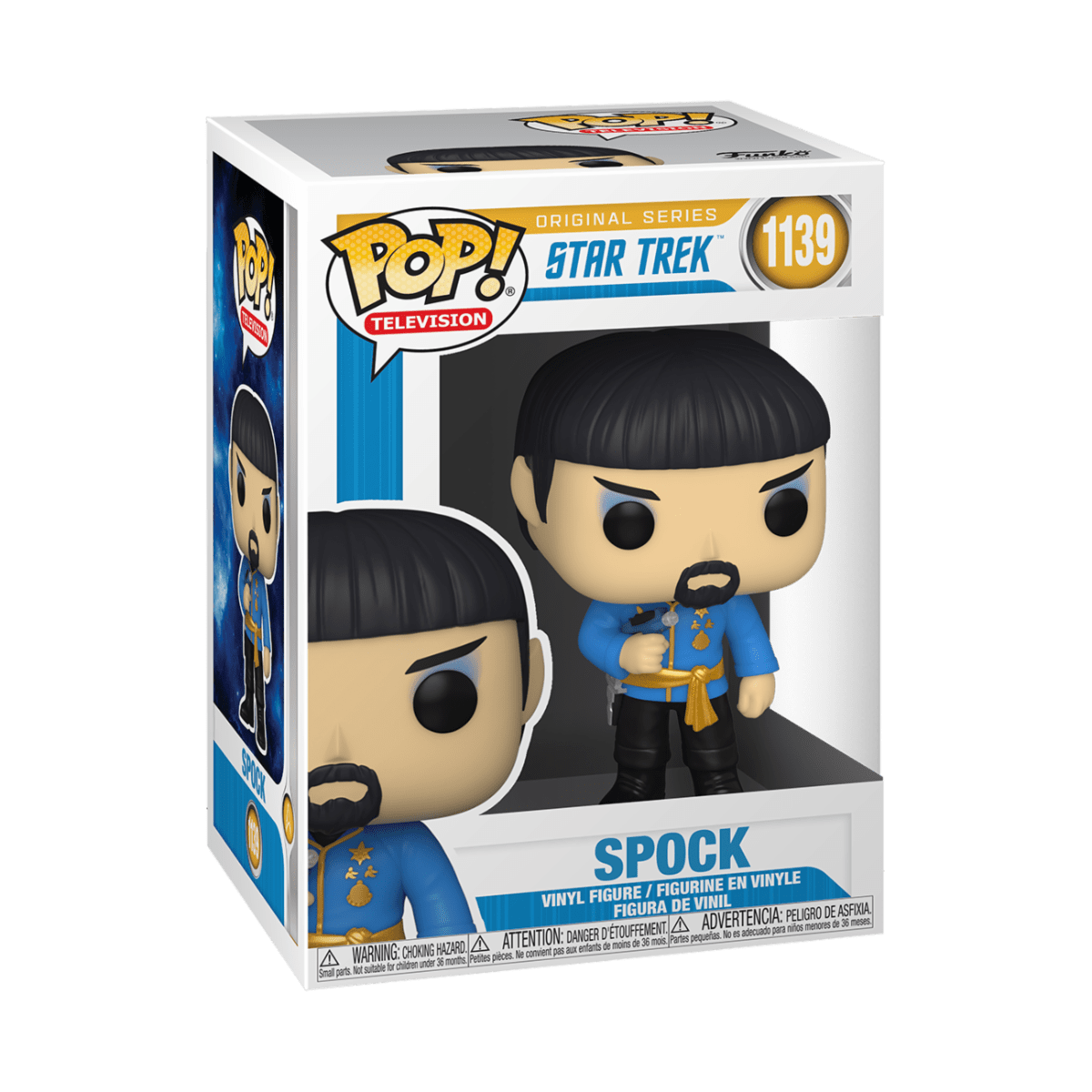 FUNKO POP TV: STAR TREK - SPOCK (MIRROR MIRROR OUTFIT) 889698558082