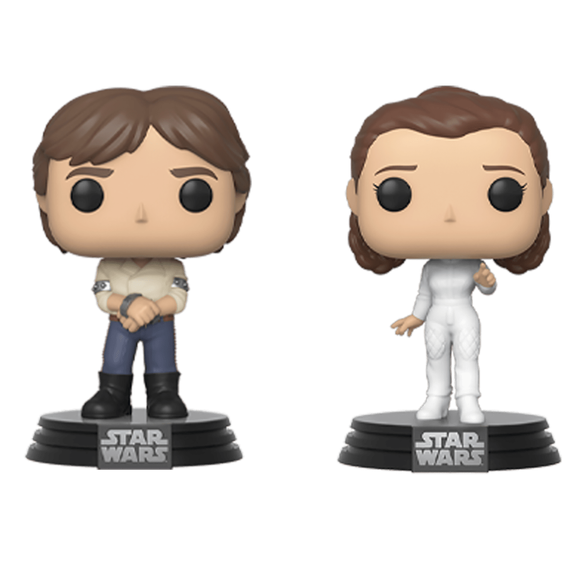 FUNKO POP VINYL: STAR WARS - 2PK HAN & LEIA 889698467704