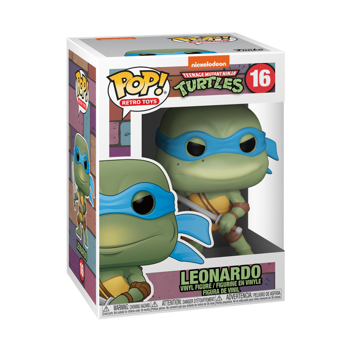 FUNKO POP VINYL: TMNT - LEONARDO 889698514354
