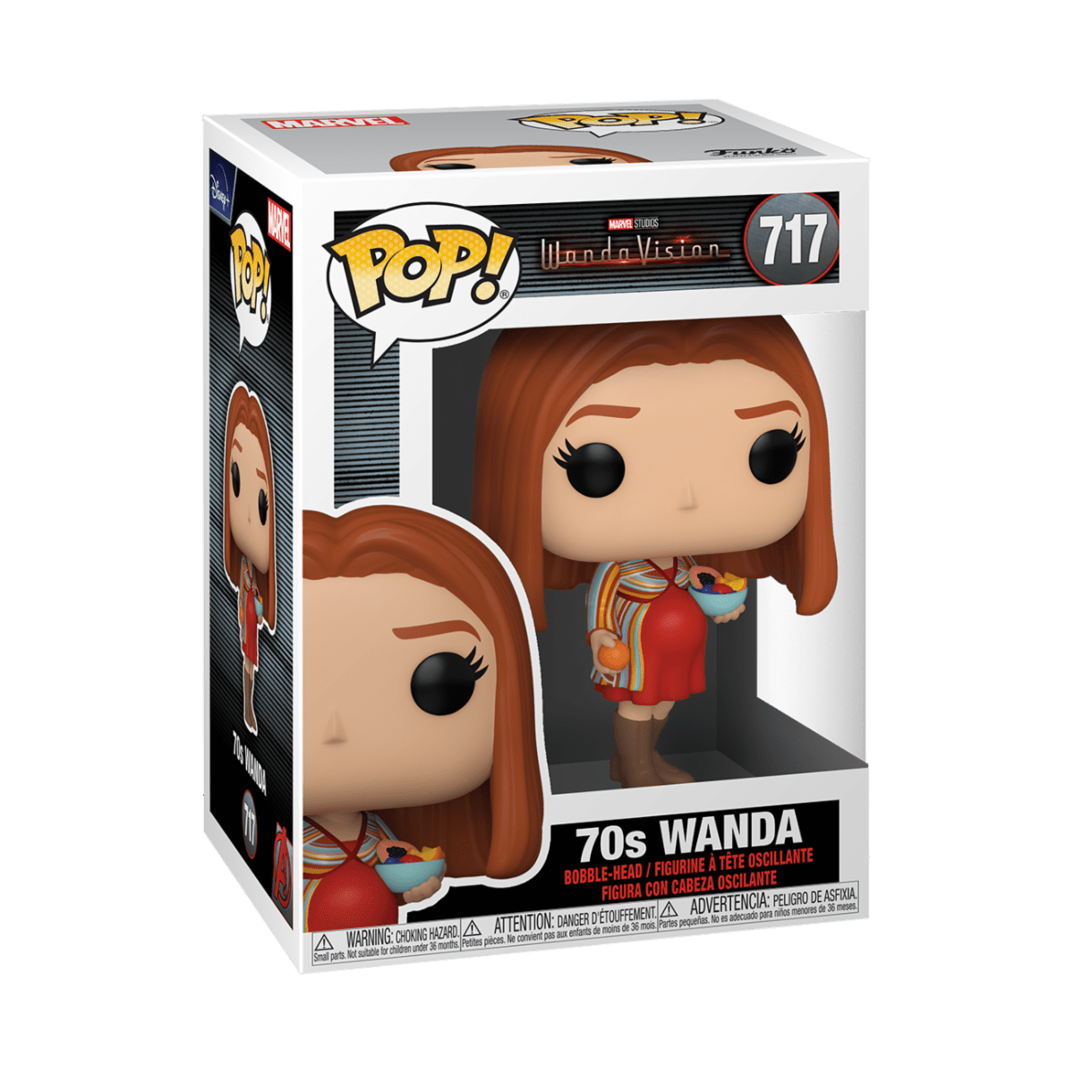 FUNKO POP: WANDAVISION - WANDA (70S) 889698520461