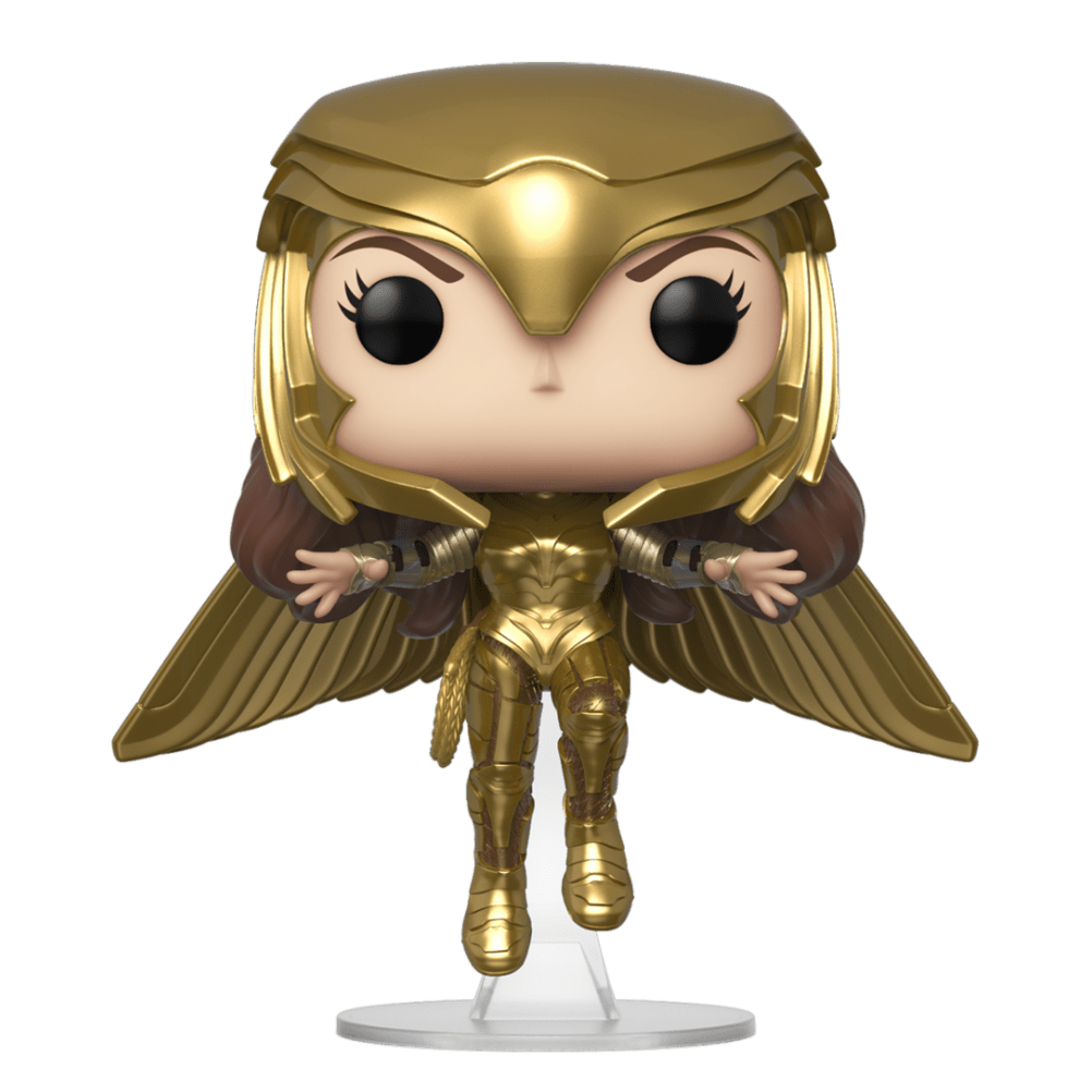 FUNKO POP: WONDER WOMAN 1984 - WONDER WOMAN (GOLD FLYING POSE) 889698466608