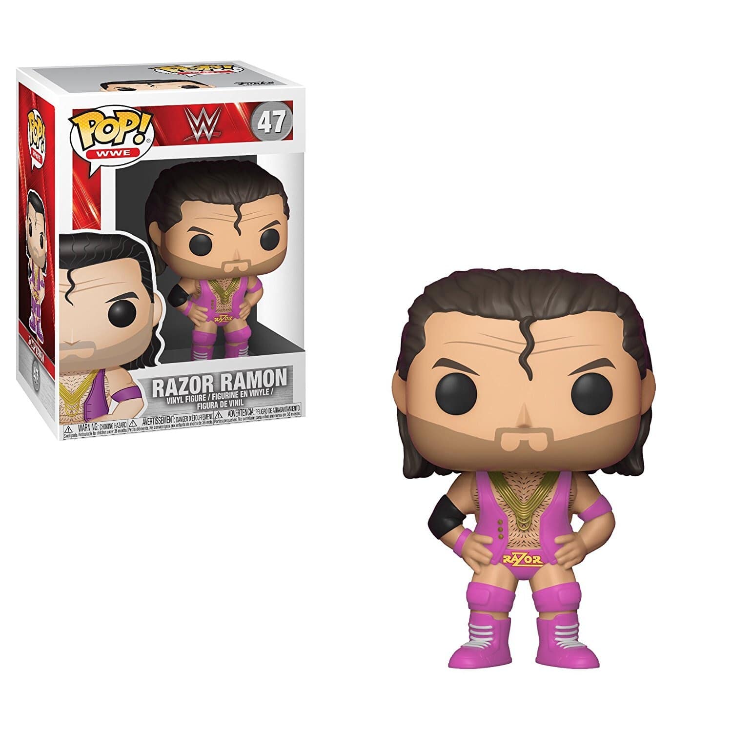 FUNKO POP! WWE-RAZOR RAMON W CHASE 6PK 889698248259
