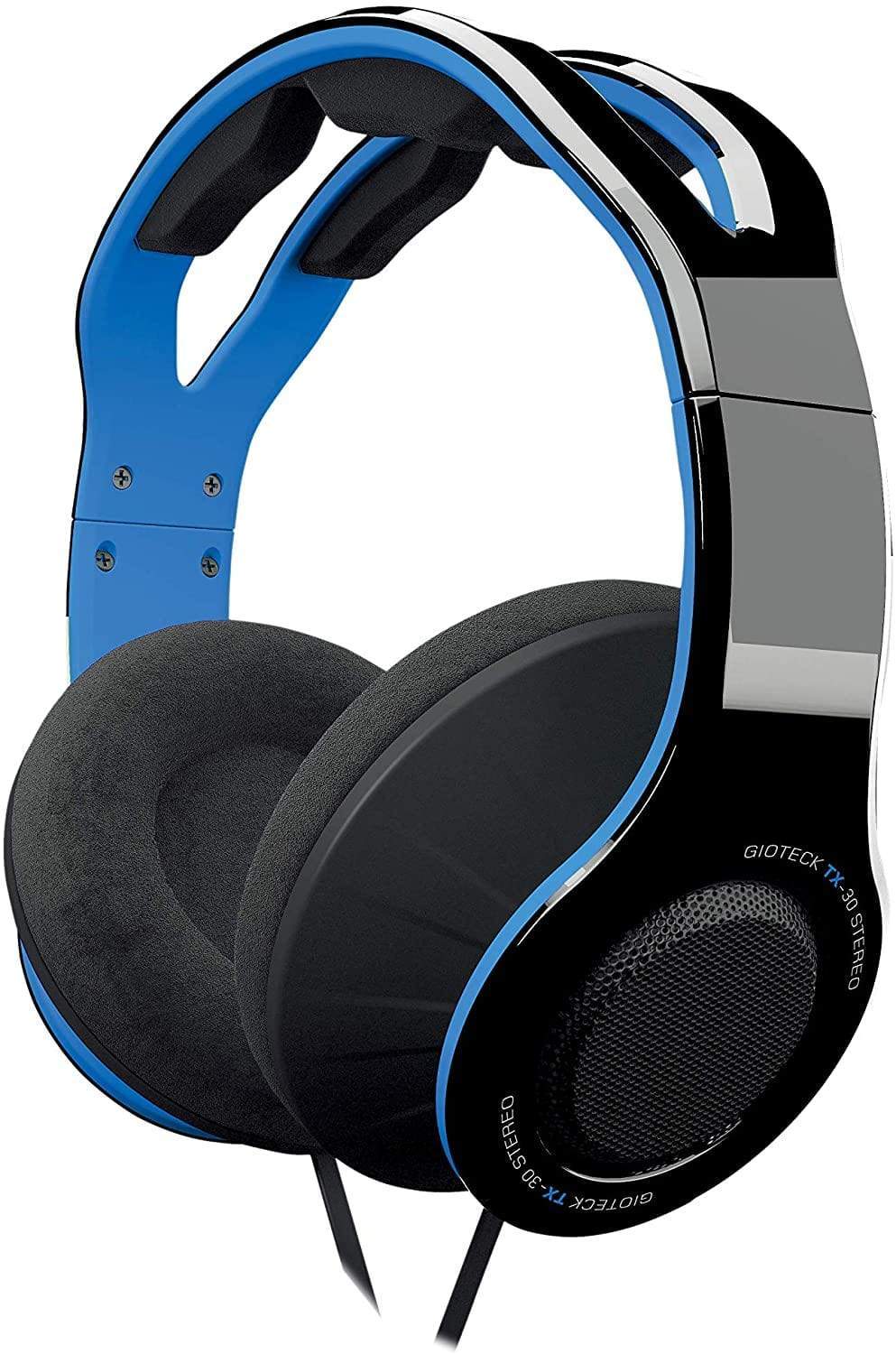 GIOTECK TX30 MEGAPACK žične stereo slušalke za PS4/PS5/XBOX - modro/črne barve 812313015752