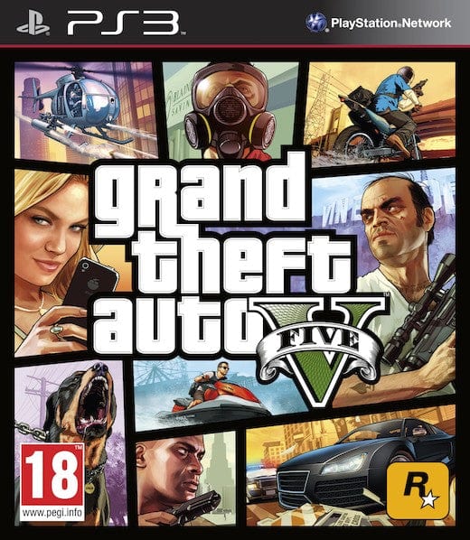 Grand Theft Auto V (playstation 3) 5026555410212