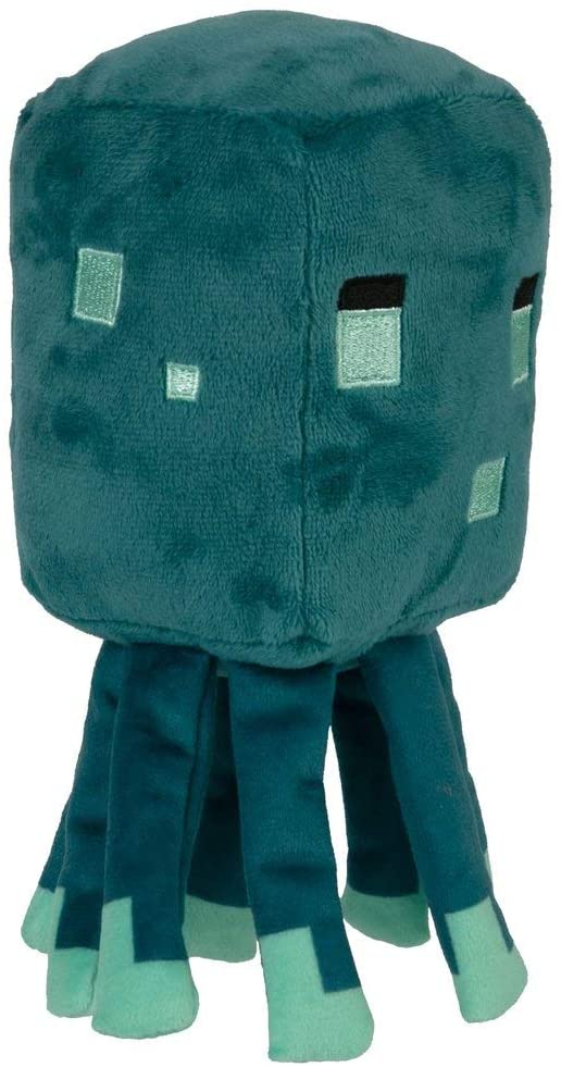 JINX MINECRAFT EARTH HAPPY EXPLORER GLOW SQUID PLIŠASTA IGRAČA 889343134630