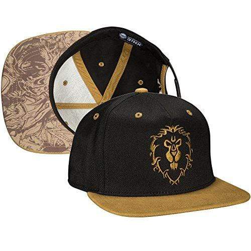 JINX WORLD OF WARCRAFT LEGEDARY ALLIANCE PREMIUM SNAP BACK HAT 889343021565