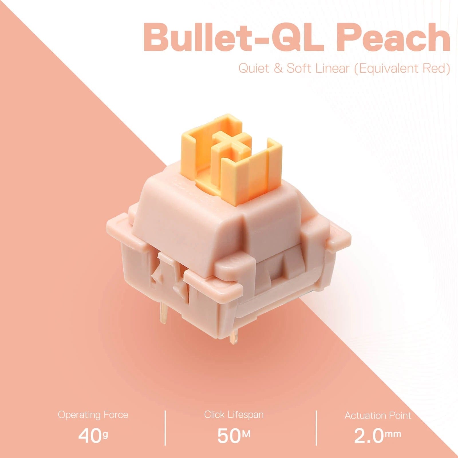 KEYBOARD SWITCH - REDRAGON BULLET-QL A-113 24pcs 6950376709103