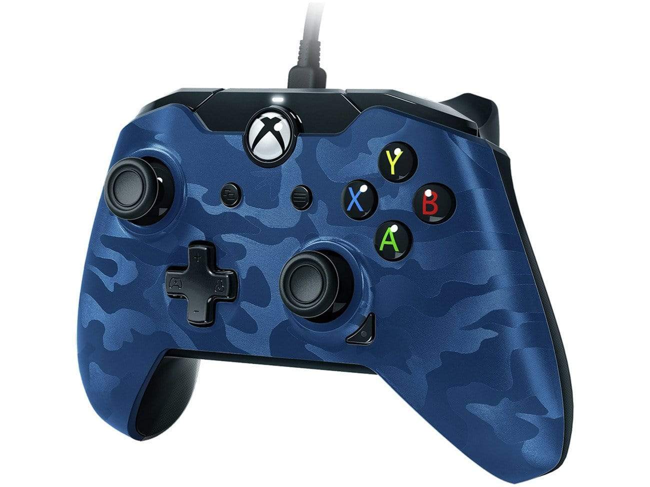Kontroler PDP žični DELUXE kamuflažno moder Xbox One 708056064679