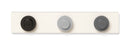 LEGO WALL HANGER RACK BLACK - LIGHT GRAY - GRAY STENSKI OBEŠALNIK 5711938033569