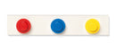 LEGO WALL HANGER RACK RED - BLUE - YELLOW STENSKI OBEŠALNIK 5711938033033