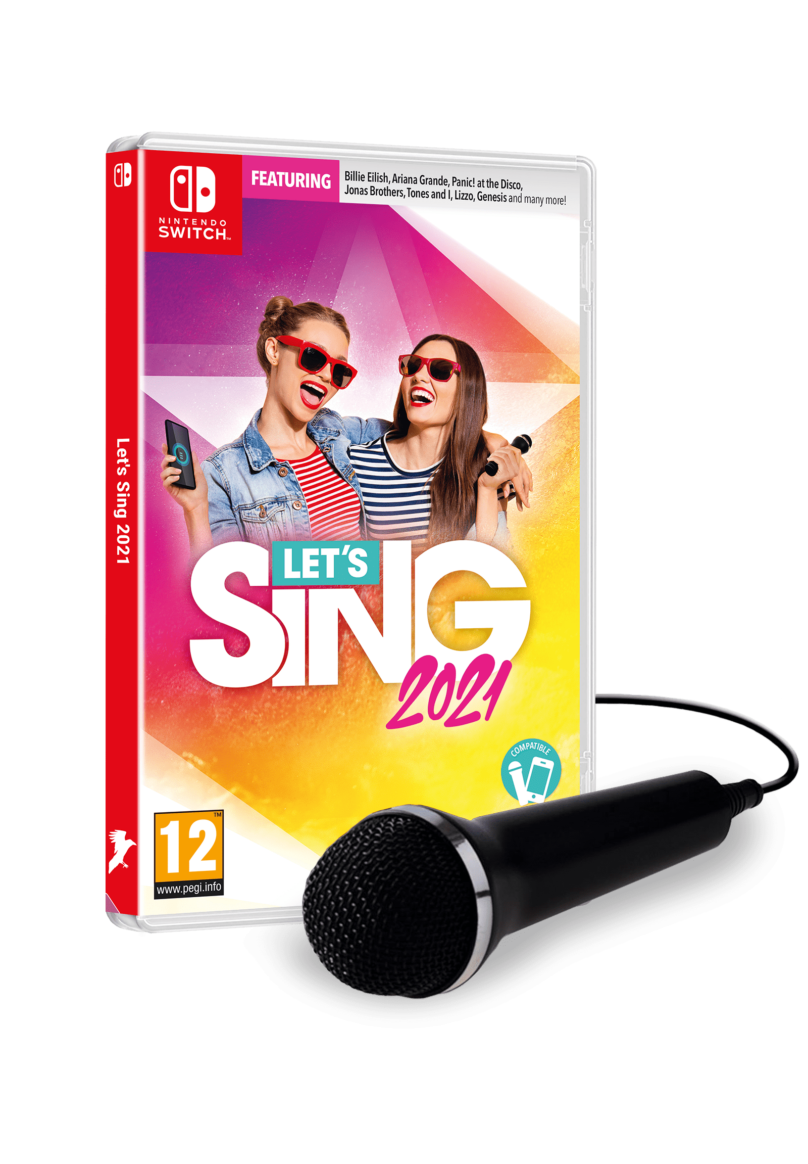 Let's Sing 2021 + 1 mikrofon (Nintendo Switch) 4020628717124