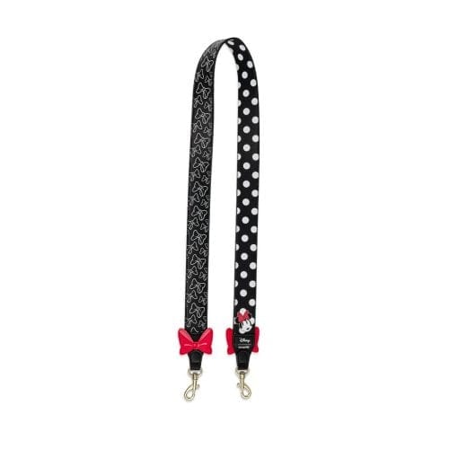 LOUNGEFLY DISNEY AOP MINNIE REVERSIBLE BAG TRAK 671803340961