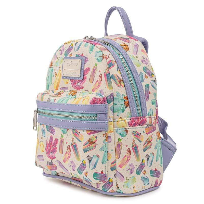 LOUNGEFLY DISNEY CRYSTAL SIDEKICKS AOP MINI NAHRBTNIK 671803374102