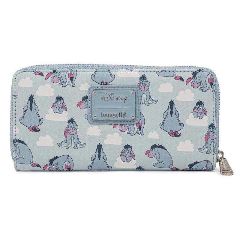 LOUNGEFLY DISNEY EEYORE AOP ZIP AROUND DENARNICA 671803374911
