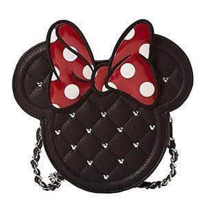 LOUNGEFLY DISNEY MINNIE DIECUT QUILTED XBODY 671803198241